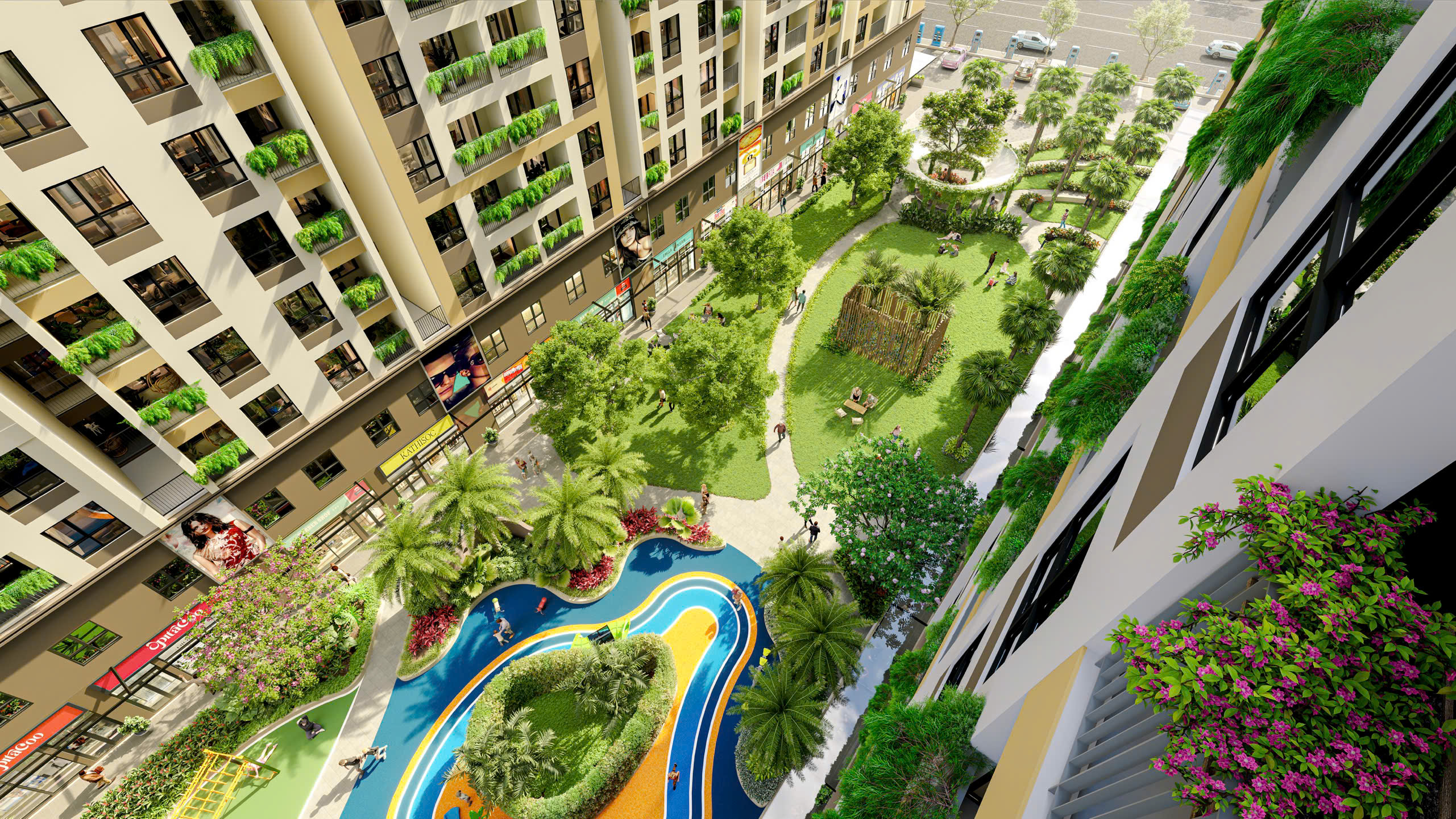 công viên nội khu dự án